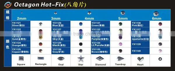 china Rhinestud Hot fix supplier; Hotfix Rhinestud manufacturer;china shop hot fix Rhinestud