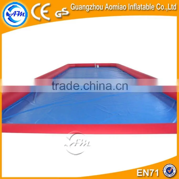 Adult size water inflatable pool table, large inflatable pool square