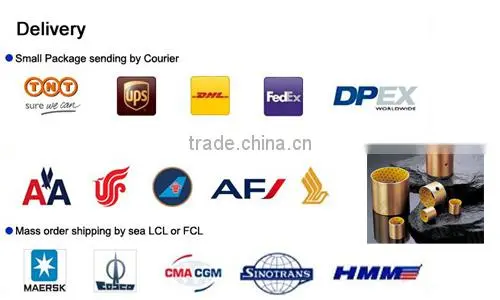 Lead -free bimetal bearing bushing , dry bearing DX DU bushing