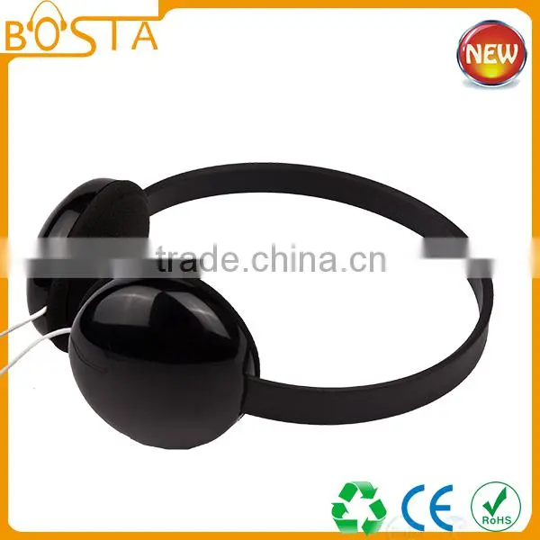 Slim lightweight funny good price colourful noise cancelling headset headphones