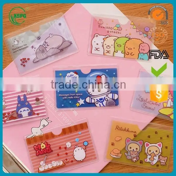 Custom Cute Pvc Card Sleeve Direct Buy China
