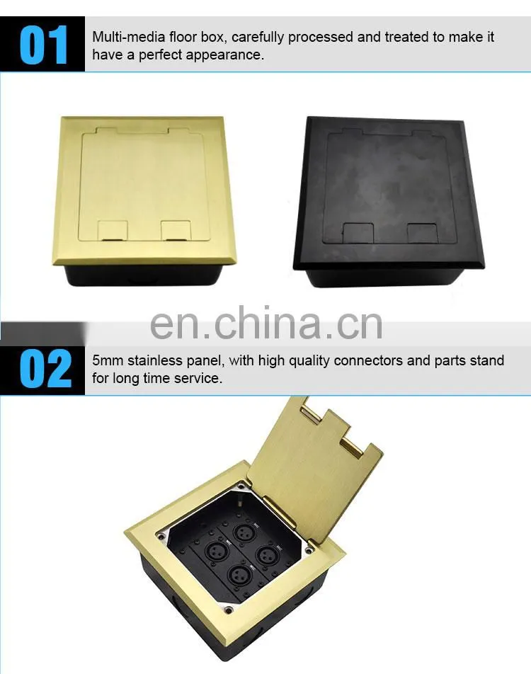 Floor Boxes Recess Power For Concrete Data And Power