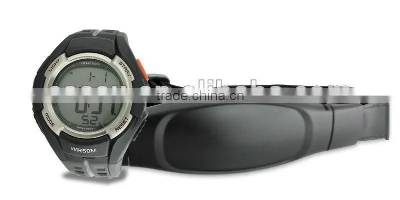 Wireless Wrist Heart Rate Monitor with Chest Strap