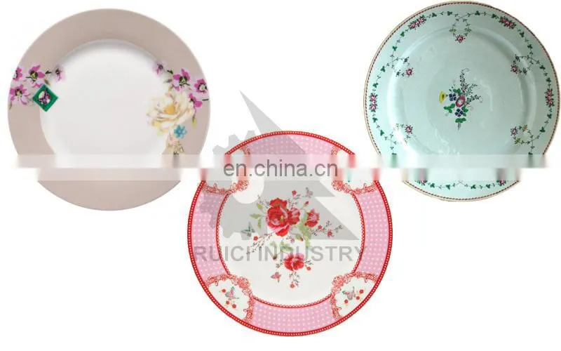 Chinese quality products cast iron enamel soup plate