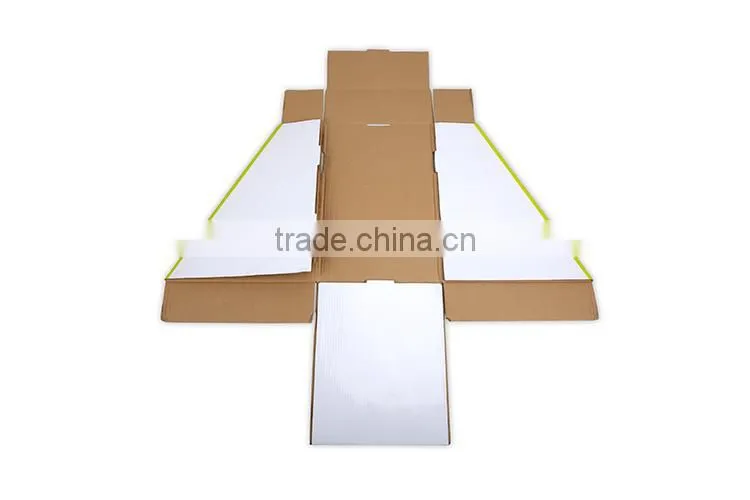 China Factory 5 ply Color Printing green cardboard corrugated carton box