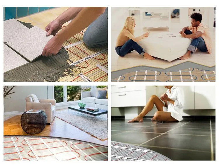 Underfloor Heating System Modern Design Heating Mat 220v Garage Floor Heating Mats for Garage