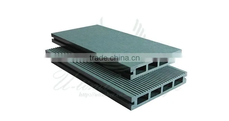 100% recycycled engineered wood composite thermowood decking