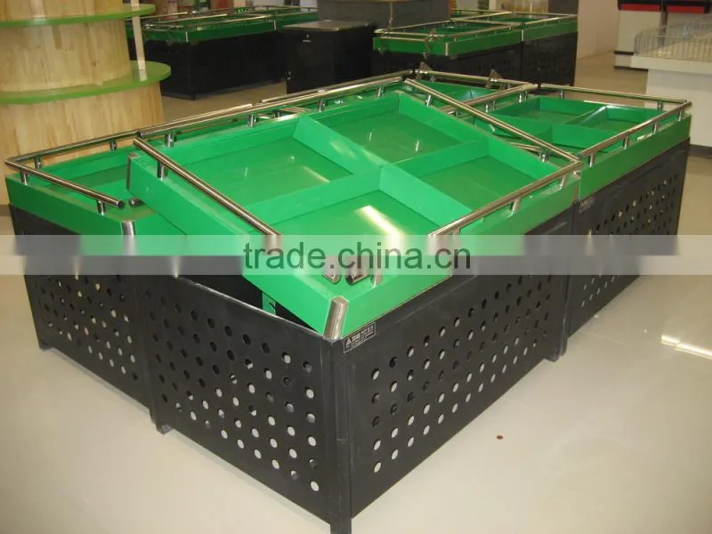 APEX supermarket vegetable and fruit display shelves/fruit vegetable shelf/fruit vegetable display rack