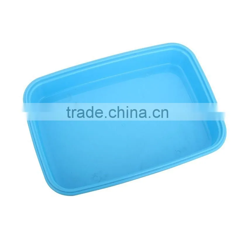 student Rectangle 5 Compartment bento Tiffin lunch box keep food hot for school