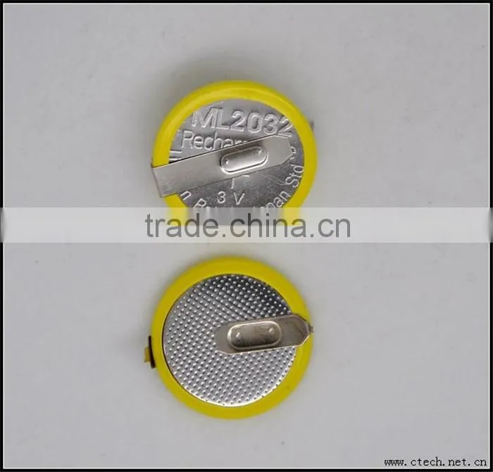 3V Rechargeable Button Battery Maxell Ml2032