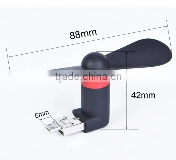 Cheapest Price Portable USB Mini Fan Compatible with External Android Smartphones