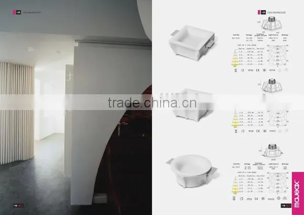 Gypsum Plaster Gesso Lights Of Ceiling For Room with fiber glass