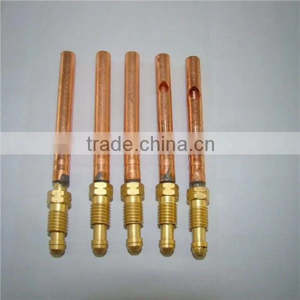 Aluminum wire feeding shaft