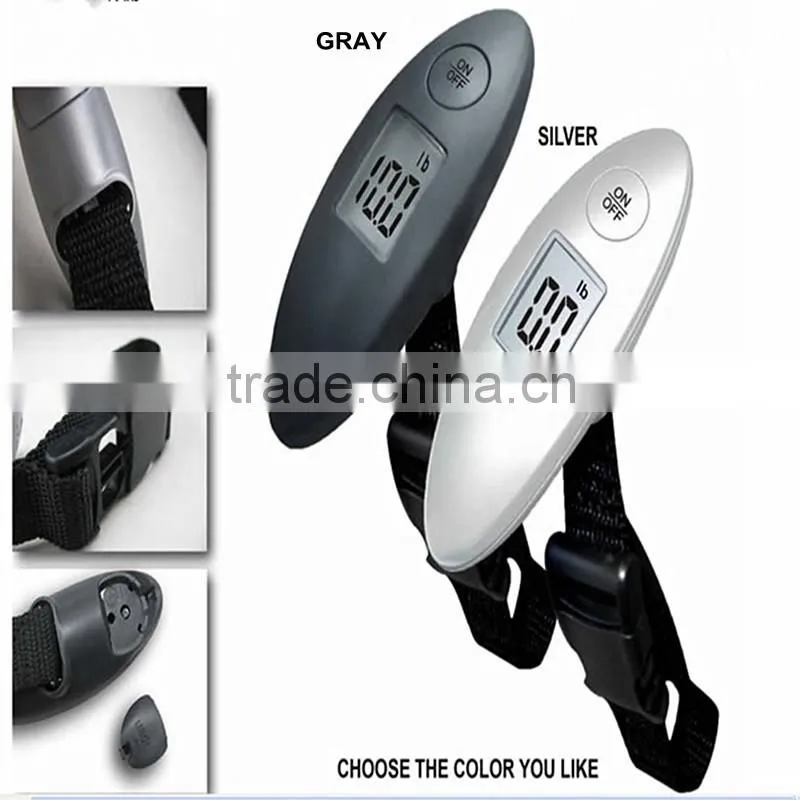 Hot selling luggage scale in kg luggage scale hook travel digital luggage scale