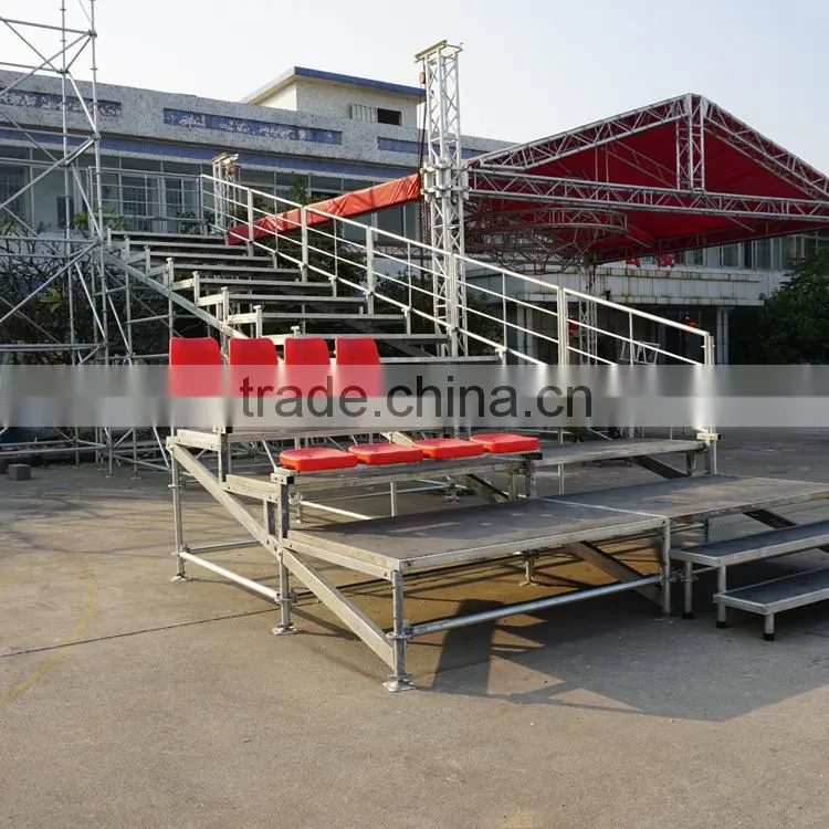 Nice Design retract bleacher seating