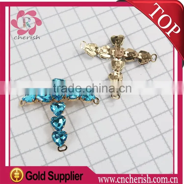 good price ladies and girls 2016 fancy top quality removable rhinestone ornaments for shoes