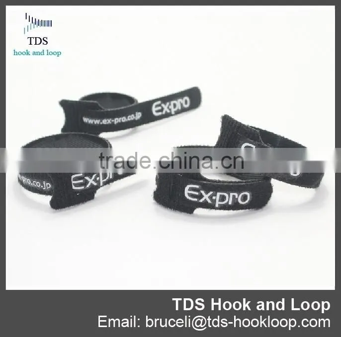 custom logo releasable cable tie