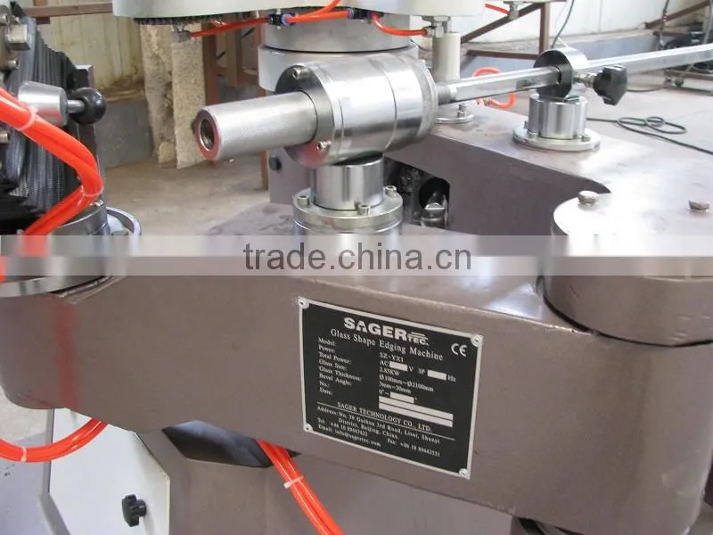 2015 new design shaped glass edging &beveling machine for sale