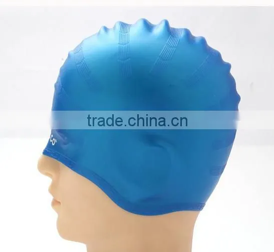 Customized logo print swim cap