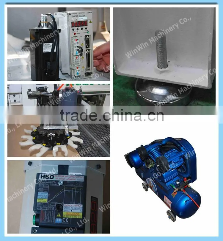 ATC1325L China Good Character CNC Router Cutter Wood