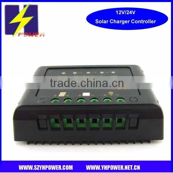 Factory PWM intelligent 24v solar charger controller
