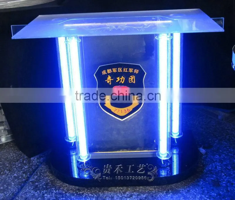 cheap dj light with LED lights, bar table for bar, Bar Club Furniture blue light