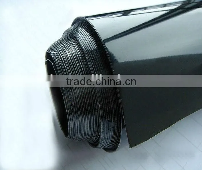 High glossy black car sunroof film , car wrapping film
