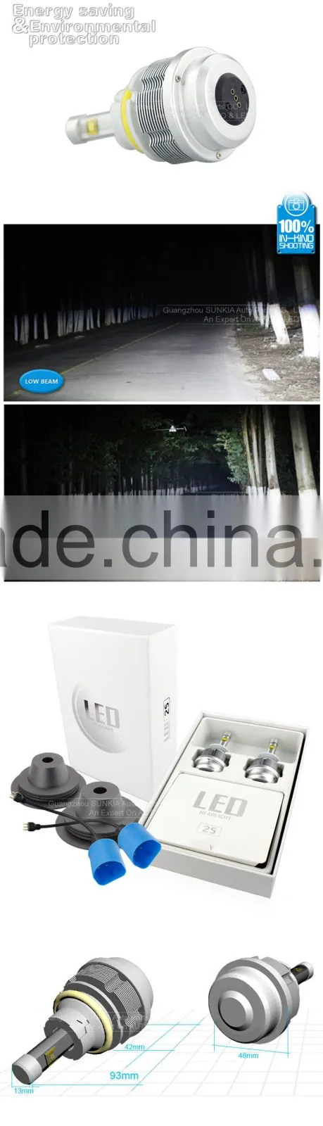 9005/9006 New Dsign h4 car led headlight 9005/9006 china car led headlight 9005/9006 guangzhou car led head light