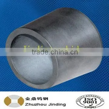 Hard metal tungsten cemented carbide shaft sleeve for wearing use