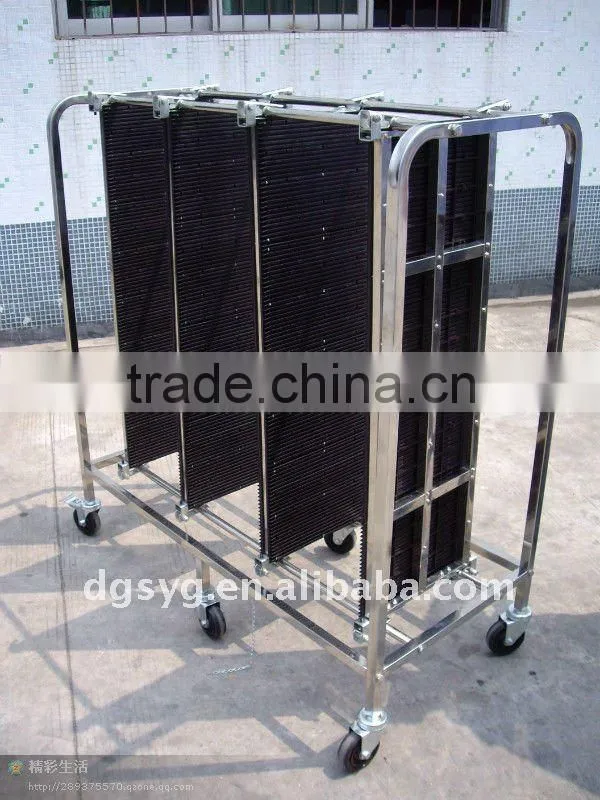 Anti-static ESD SMT PCB Trolley for Electrolic Factory
