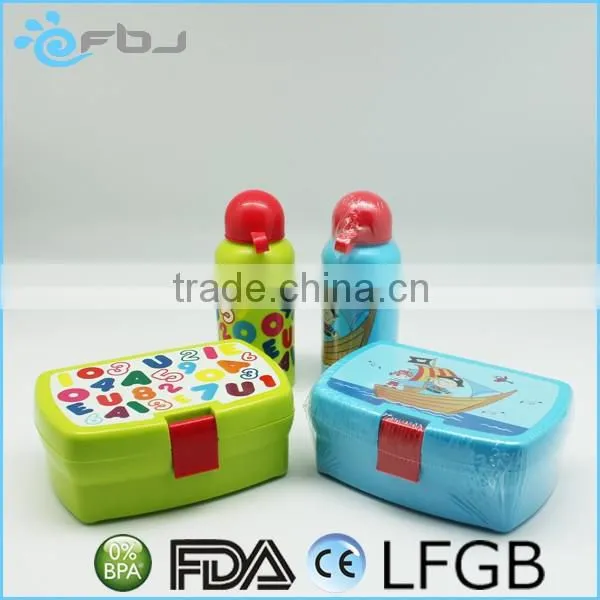 ~ Recyclable Bottle Set Custom Double Layer Bento Lunch Box