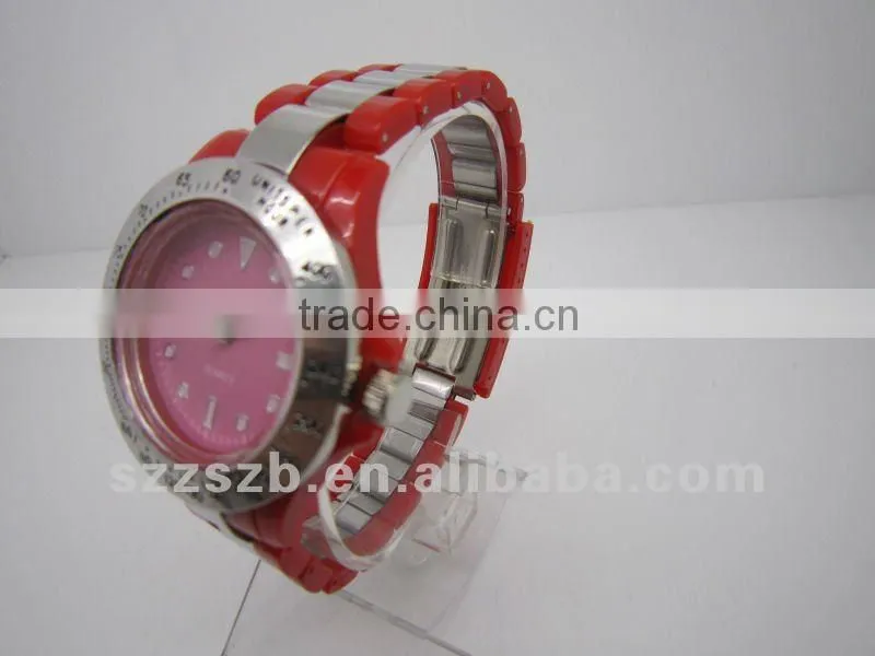 2012 Most Popular Plastic Wrist Watch promational watches
