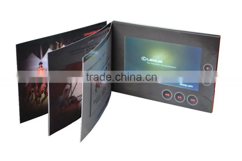 2.4 inch Screen Video Name Card Good For Advertising