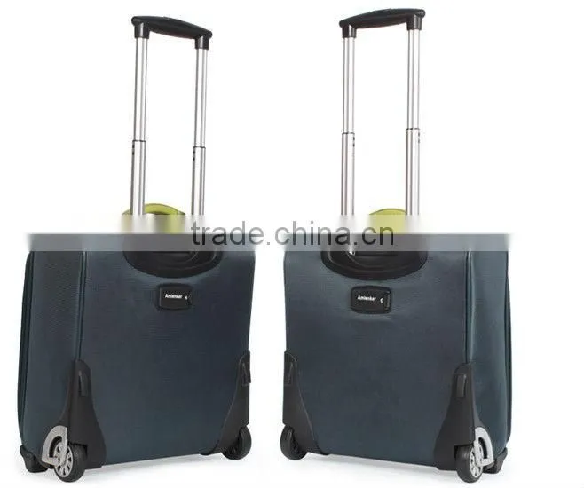 Briefcase business luggage trolley for laptop file