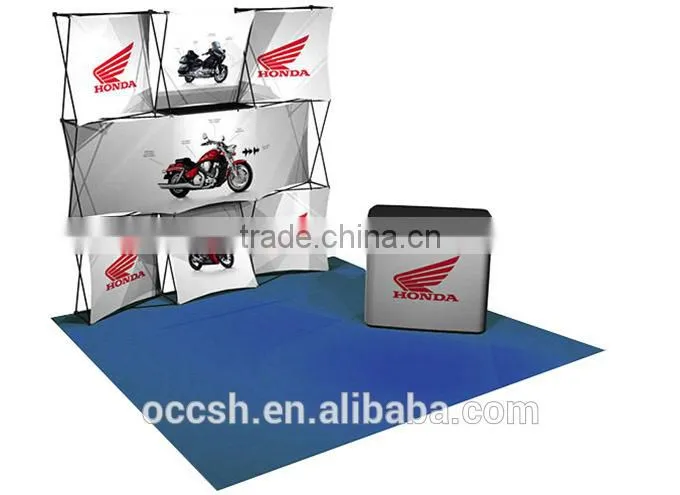 Xpression Snap Display Stand 3D Brightness Pop Up Display Advertising Banner Racks