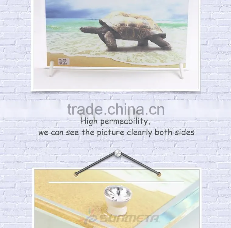 Sunmeta factory directly high quality blank sublimation glass photo frame BL-13