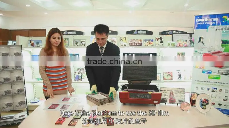 Sunmeta 3D sublimation film for phone case making