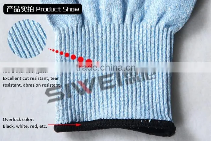 Seeway Cut Resistant Gloves with Level 5 Cut Protection Safety Food Safe Grade Hand Protector for Kitchen use