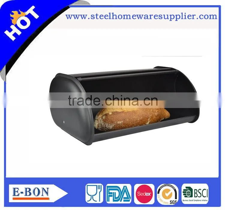 Stainless Steel Breadbox Roll Top Bread Bin Breadbox bread bin