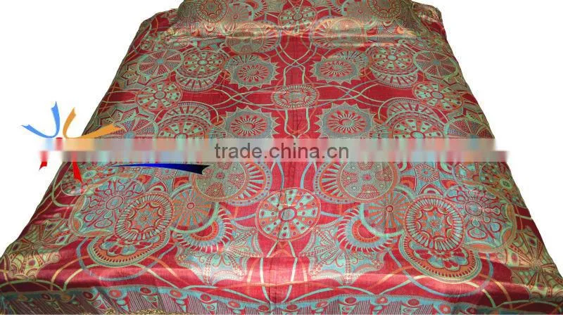 indian sofa throws in silk
