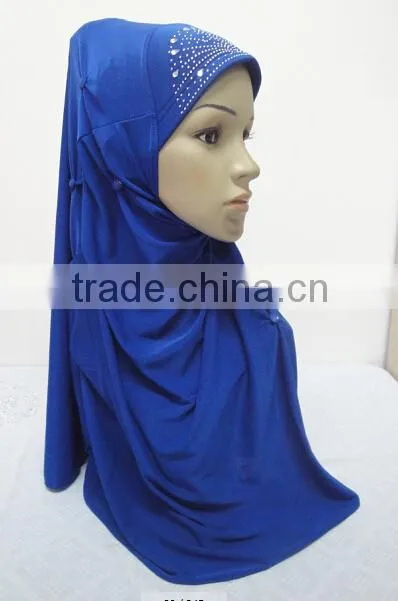 H293 latest muslim hijab with buttons,muslim scarf