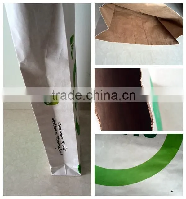 5kg brown kraft paper bag bean bag