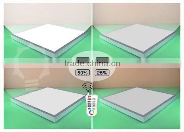 P7-168 CE RoHS FCC Shenzhen 34W 600X600 Dimming internal driver led panel light