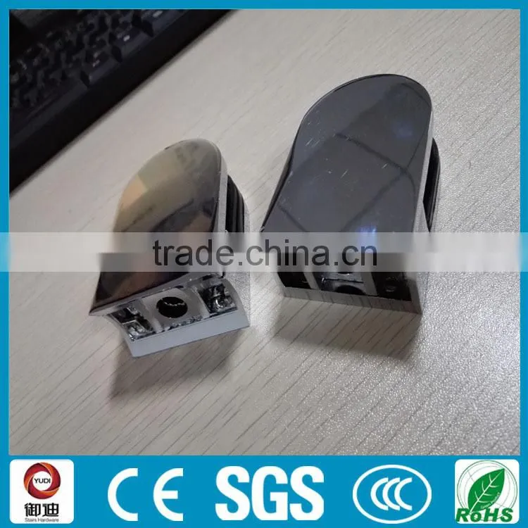 Zinc alloy glass clamp designs