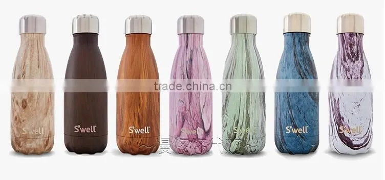 350ml / 500ml / 750ml / 1000ml Vacuum Swell Outdoor Sports Swell Bottle
