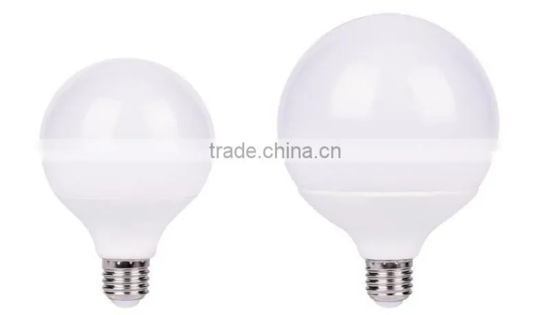 Nice Look Plastic Housing LED Globe Bulb G120 LED E27 15W