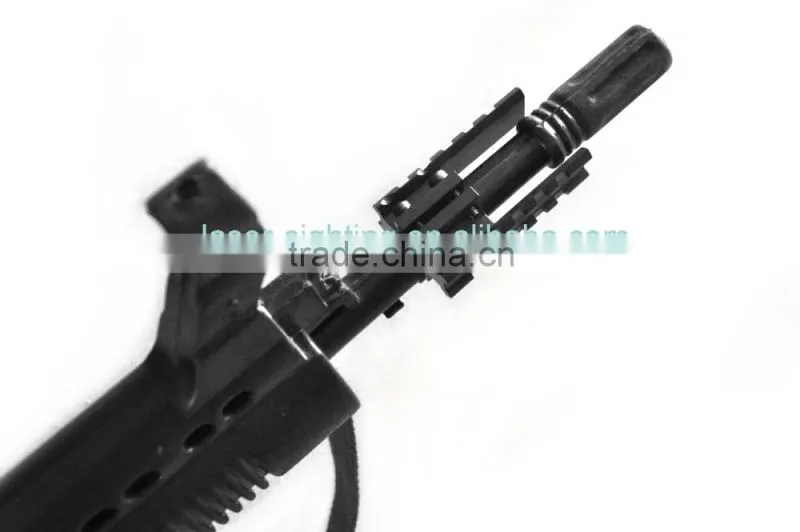 Long Rifle Guide Rail For Flashlight And Laser Sight