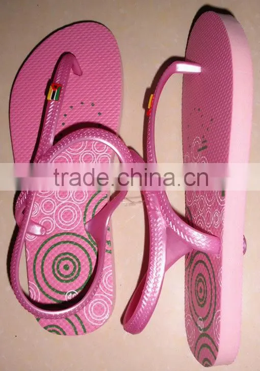 Fashion ladies PE,EVA slippers sandal
