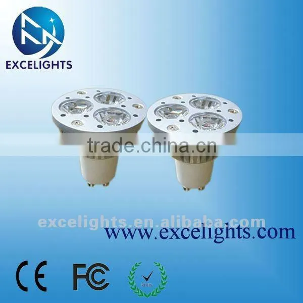 3W GU10 led spot lighting