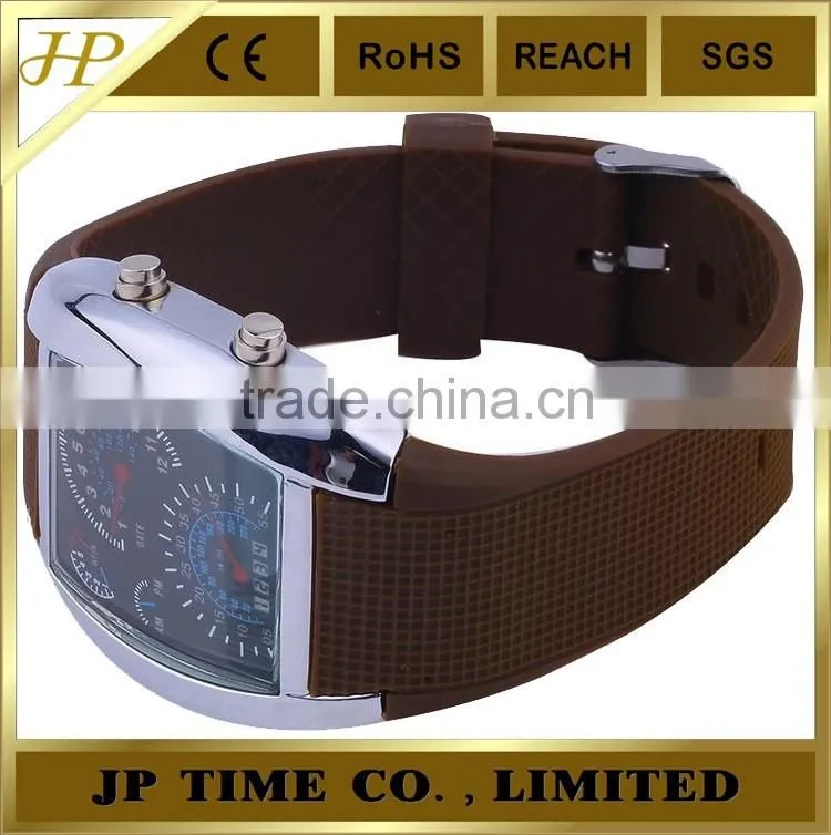 OEM customer logo making as customize watch touch led watch